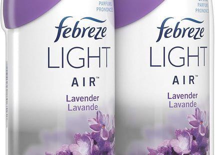 Febreze Odor-Fighting Air Freshener Aerosol Mediterranean Lavender 8.8oz (5 Pack) - Household Supplies > Home