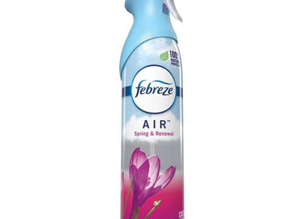 Febreze Odor-Fighting Air Freshener Aerosol Spring & Renewal Scent 8.8oz (2 Pack) - Household Supplies > Home