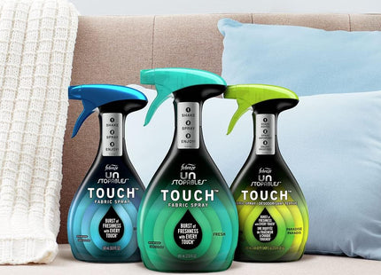 Febreze Unstopables Touch Fabric Spray Odor Fighter Paradise 16.9oz (2 Pack) - Household Supplies > Laundry Detergents