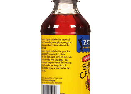 Zatarains Crab and Shrimp Boil New Orleans Style Liquid, Concentrated, 8-Ounce (Pack Of 1)