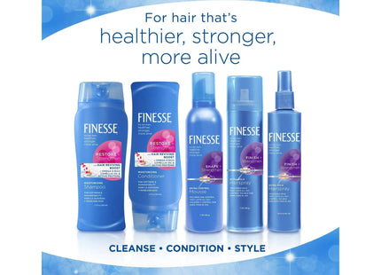 Finesse Finish + Strengthen Extra Hold Hairspray Aerosol Unisex 7oz (5 Pack) - Personal Care > Hair & Styling Products