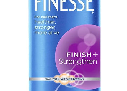 Finesse Finish + Strengthen Extra Hold Hairspray Aerosol Unisex 7oz (12 Pack) - Personal Care > Hair & Styling Products