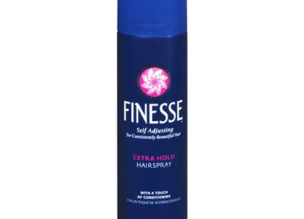 Finesse Finish + Strengthen Extra Hold Hairspray Aerosol Unisex 7oz (12 Pack) - Personal Care > Hair & Styling Products