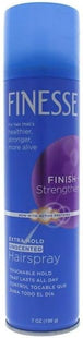 Finesse Self Adjusting Extra Hold HairSpray Unscented Unisex (12 Pack) - Personal Care > Hair & Styling Products