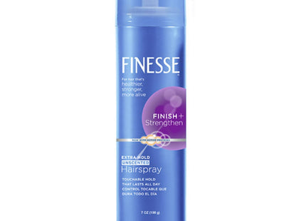 Finesse Self Adjusting Extra Hold HairSpray Unscented Unisex (12 Pack) - Personal Care > Hair & Styling Products