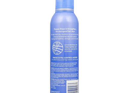 Finesse Self Adjusting Shape Plus Strengthen Extra Control Mousse 7oz - Personal Care > Hair & Styling Products