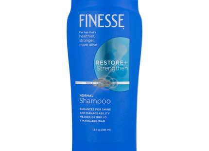 Finesse Texture Enhancing Restore & Strengthen Shampoo Unisex 13oz (12 Pack) - Personal Care > Hair Styling Conditioner