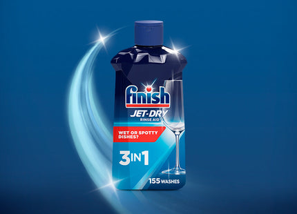 Finish Jet-Dry RinseAid Dishwasher Liquid Rinse & Drying Agent 16oz (6 Pack) - Household Supplies > Cleaning Products