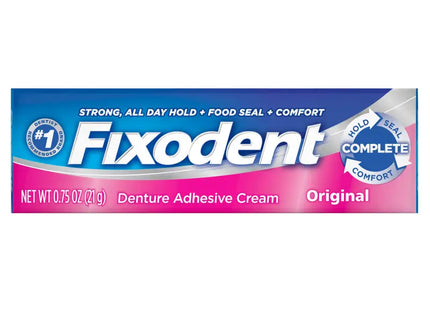 fixdent original toothpaste original, original, 4 ounce