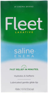 Fleet Laxative Saline Enema for Adult Constipation Ready-to-Use 4.5oz - Health Care > Over-the-Counter Medication