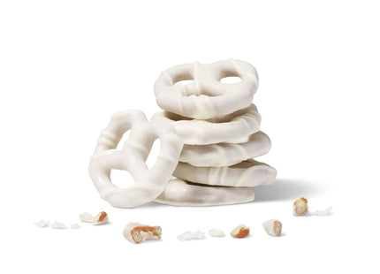 Flipz White Fudge Covered crunchy baked Pretzel sweet and salty 5oz - Food & Beverages > Snacks Pretzels Nibbles