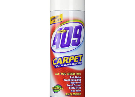 Formula 409 Carpet Spot & Stain Remover Aerosol Can 22 oz (2 Pack) - Household Supplies > Cleaning Products