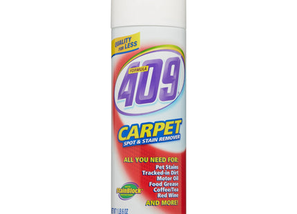 Formula 409 Carpet Spot & Stain Remover Aerosol Can 22 oz (2 Pack) - Household Supplies > Cleaning Products