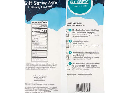 Frostline Vanilla Soft Serve Ice Cream Mix Lactose Free 6 Pounds (2 Pack) - Food & Beverages > Pantry