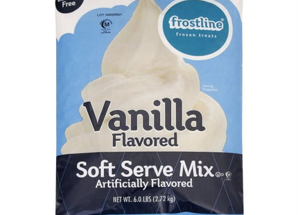 Frostline Vanilla Soft Serve Ice Cream Mix Lactose Free 6 Pounds (2 Pack) - Food & Beverages > Pantry