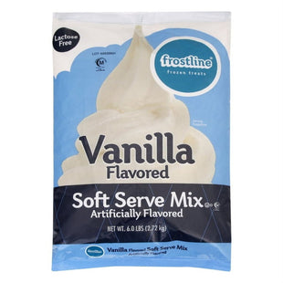 Frostline Vanilla Soft Serve Ice Cream Mix Lactose Free 6 Pounds (2 Pack) - Food & Beverages > Pantry