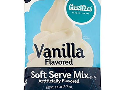 Frostline Vanilla Soft Serve Ice Cream Mix Lactose Free 6 Pounds (2 Pack) - Food & Beverages > Pantry