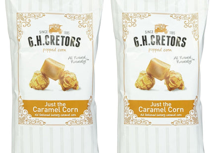 G.H. Cretors Popped Corn Just The Caramel Gluten-Free 8oz (12 Pack) - Food & Beverages > Snacks Popcorn