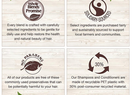 Garnier Whole Blends Shampoo with Moroccan Argan and Camellia Oil 12.5oz (2 Pack) - Personal Care > Hair & Styling