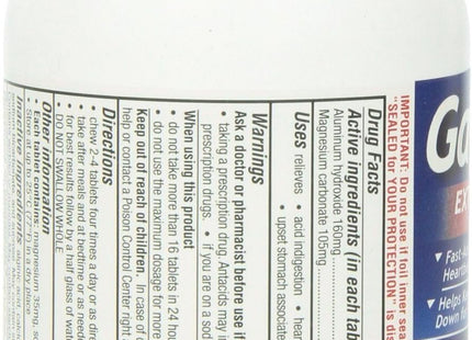 Gaviscon Extra Strength Chewable Antacid Tablets Original Flavor 100ct (24 Pack) - Health Care > Over-the-Counter