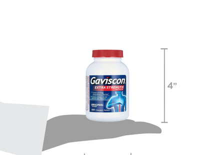 Gaviscon Extra Strength Chewable Antacid Tablets Original Flavor 100ct - Health Care > Over-the-Counter Medication