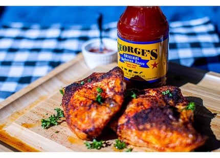 George’s Natural Sauces Original Barbecue Sauce Gluten Free 16oz (12 Pack) - Food & Beverages > Condiments Marinades