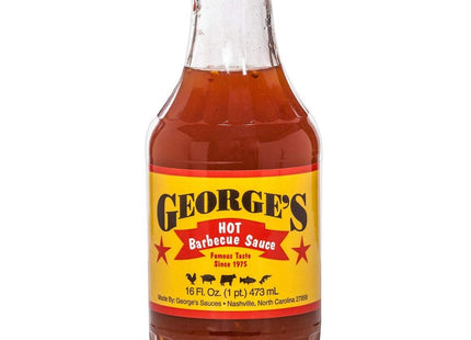 George’s Natural Sauces Original Barbecue Sauce Gluten Free 16oz (12 Pack) - Food & Beverages > Condiments Marinades