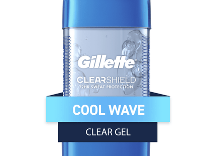 Gillette Anti-Perspirant Deodorant Clear Gel Cool Wave 3.8 oz (2 Pack) - Personal Care > Bath & Body