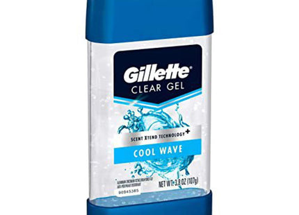 Gillette Anti-Perspirant Deodorant Clear Gel Cool Wave 3.8 oz (2 Pack) - Personal Care > Bath & Body