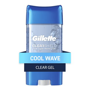 Gillette Anti-Perspirant Deodorant Clear Gel Cool Wave 3.8 oz (6 Pack) - Personal Care > Bath & Body