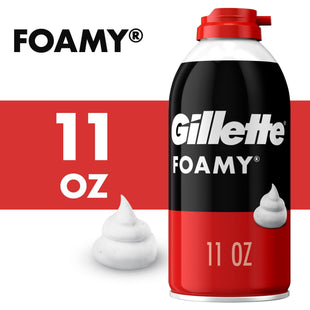 Gillette Foamy Classic Shave Foam Cream for Men Original Scent 11oz (2 Pack) - Personal Care > Shaving & Grooming