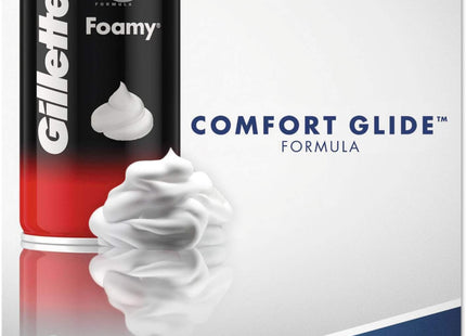 Gillette Foamy Mens Original Comfort Glide Shaving Cream 2.0oz (12 Pack) - Personal Care > & Grooming Creams Foams Gels