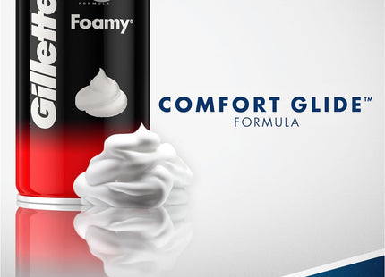 Gillette Foamy Mens Original Comfort Glide Shaving Cream 2.0oz (2 Pack) - Personal Care > & Grooming Creams Foams Gels