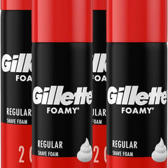 Gillette Foamy Mens Original Comfort Glide Shaving Cream 2.0oz (4 Pack) - Personal Care > & Grooming Creams Foams Gels