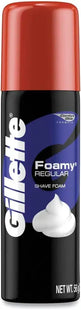 gillette equamy regular shave foam