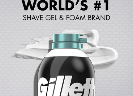 Gillette Foamy Sensitive Shave Foam Aerosol Men Skin 11oz (12 Pack) - Personal Care > Shaving & Grooming Creams Foams