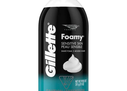 gillette foamy sensitive skin cream