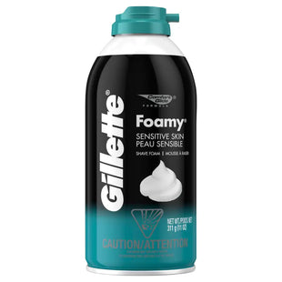 gillette foamy sensitive skin cream