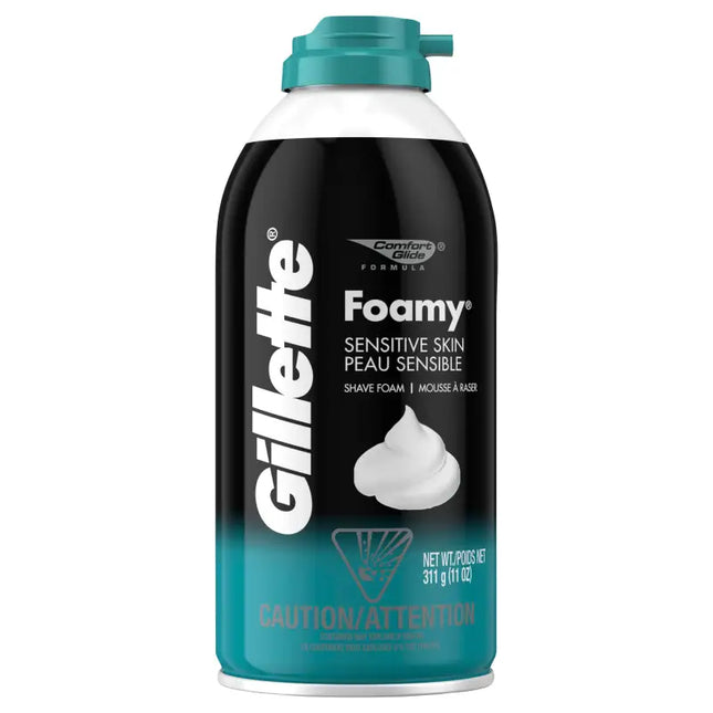 gillette foamy sensitive skin cream