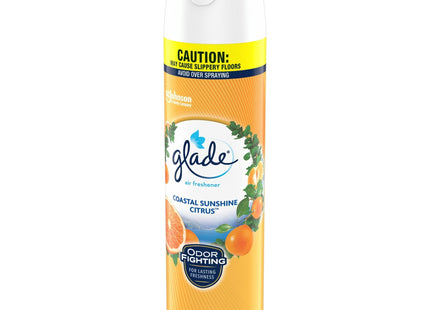 Glade Air Freshener Spray Costal Sunshine Citrus 8oz (2 Pack) - Household Supplies > Home Fragrances Fresheners