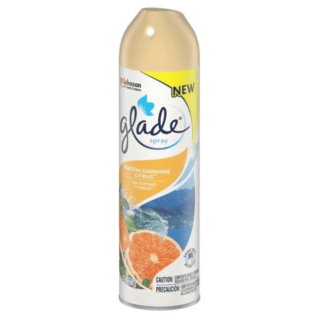 Glade Air Freshener Spray Costal Sunshine Citrus 8oz (2 Pack) - Household Supplies > Home Fragrances Fresheners