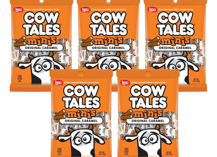 Goetze’s Mini Vanilla Cow Tales Original Caramel Minis 4oz (12 Pack) - Food & Beverages > Sweets Chocolate Gummy Soft