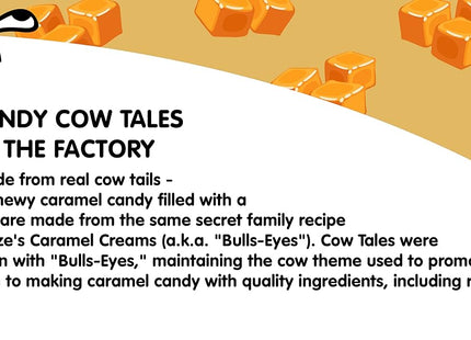 Goetze’s Mini Vanilla Cow Tales Original Caramel Minis 4oz (12 Pack) - Food & Beverages > Sweets Chocolate Gummy Soft