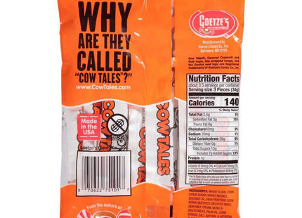 Goetze’s Mini Vanilla Cow Tales Original Caramel Minis 4oz - Food & Beverages > Sweets Chocolate Gummy Soft Marshmallows