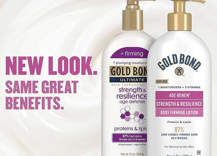 Gold Bond Age Renew Strength & Resilience Body Lotion Unscented 13oz (24 Pack) - Personal Care > Skin Moisturizer