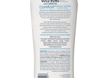 Gold Bond Ultimate Body Powder Talc-Free Fresh Clean Scent 10oz - Personal Care > Skin Powders