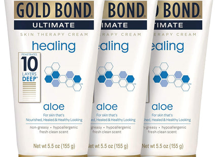 Gold Bond Ultimate Healing Hand and Body Lotions Fresh Aloe 5.5oz (3 Pack) - Personal Care > Skin Lotion & Moisturizer