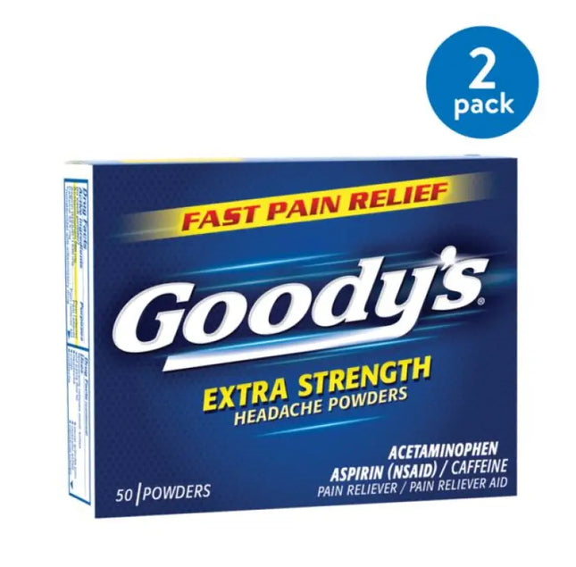 goodys extra strength pain relief tablets, 2 pack