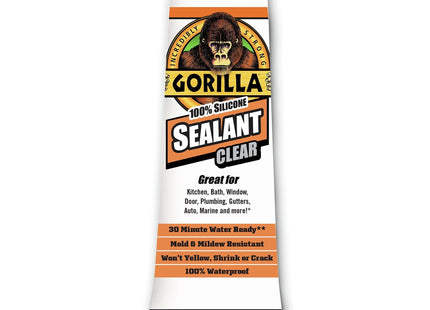 Gorilla Glue Silicone Sealant Caulk & Seal All-Purpose 2.8oz (10 Pack) - Business Industrial > Adhesives Sealants Tapes