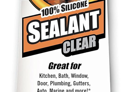 Gorilla Glue Silicone Sealant Caulk & Seal All-Purpose 2.8oz (3 Pack) - Business Industrial > Adhesives Sealants Tapes